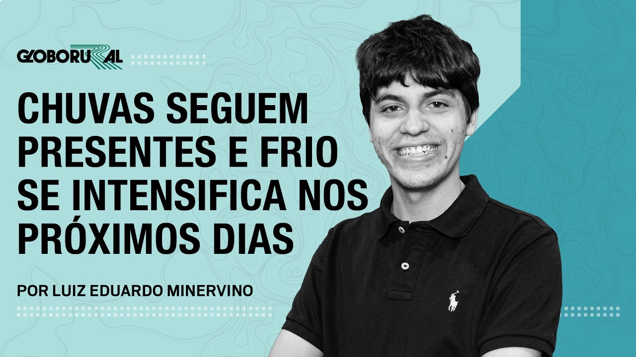 Virada no tempo: frente fria avança com temporais e queda de temperatura | Globo Rural