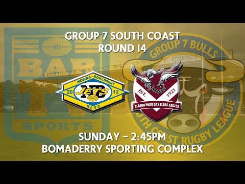 2018 Group 7 RL 1st Grade Round 14 - Nowra-Bomaderry Jets v Albion Park-Oak Flats Eagles