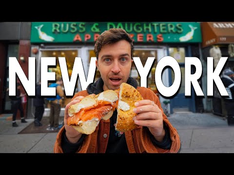 O melhor BAGEL de Nova York que você DEVE experimentar antes de morrer