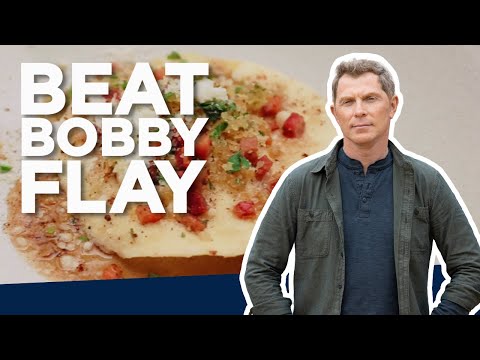 Bobby Flay Makes Ravioli al' Uovo | Beat Bobby Flay | Food Network