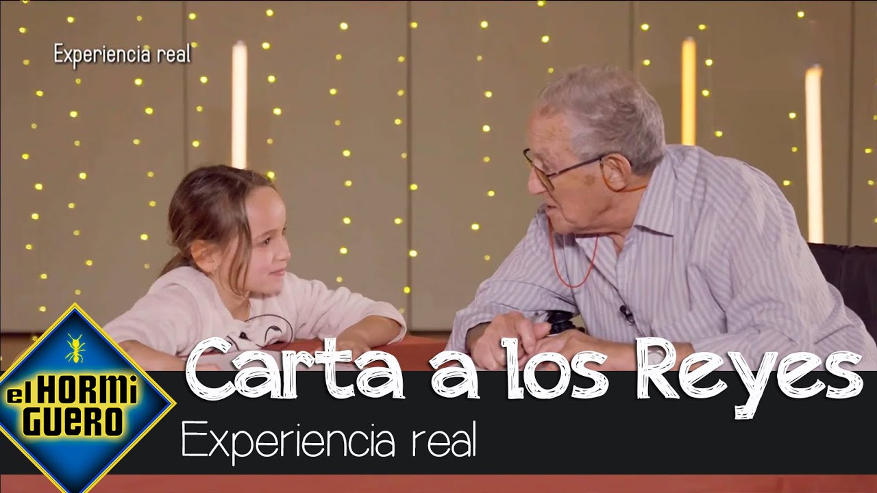 La carta a los Reyes Magos de niños y abuelos - El Hormiguero