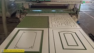 ✅ Máy CNC 4 Đầu PRO-R4 phay pano cửa, chạy vách 3d, khoan, cắt ván MDF, MFC, Plywood ...