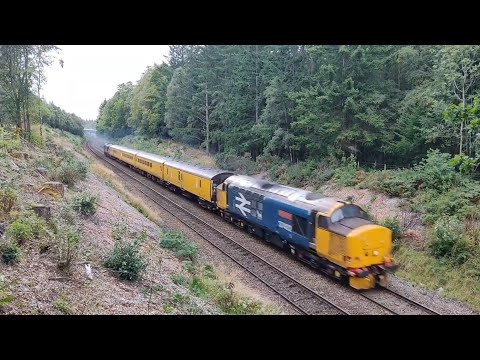 Class 37s in action in the Highlands