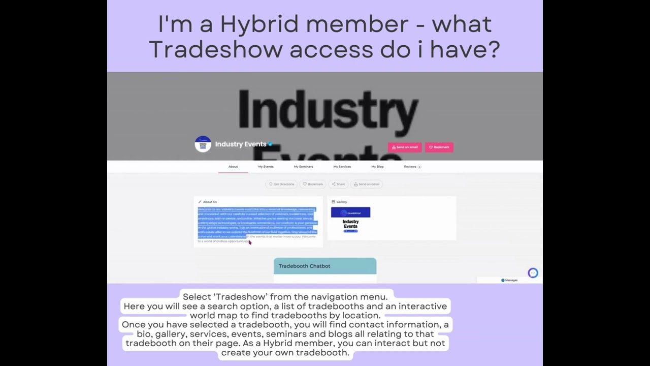 Hybrid Member - Tradeshow Access