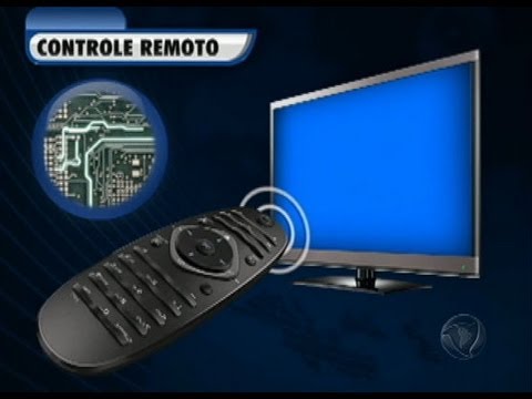 Pesquisadores inventam controle remoto que funciona sem pilhas