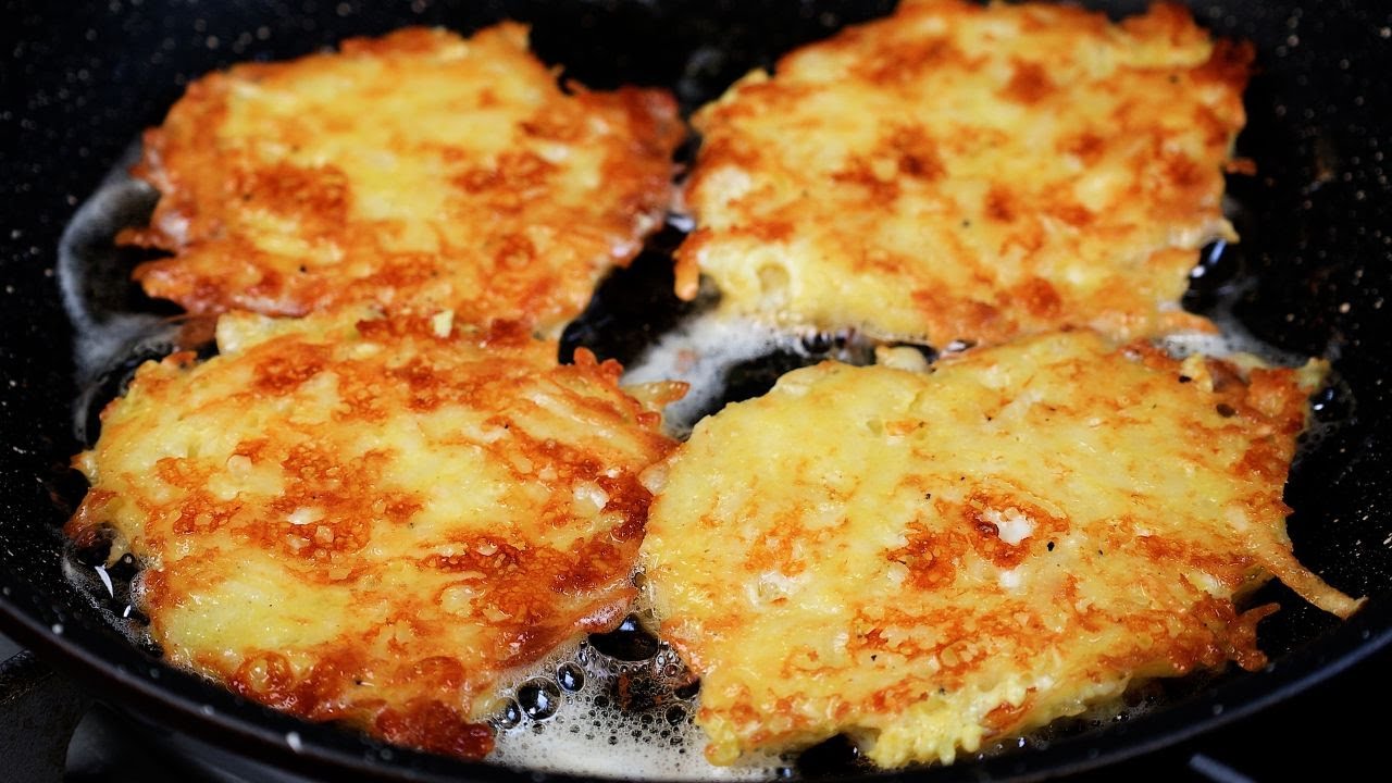 1 Potato and 1 egg! Quick breakfast in 5 minutes. Super simple and delicious potato recipe