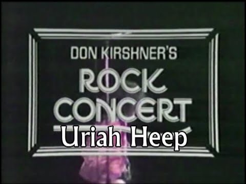 Uriah Heep 1974 At Don Kirshner's Rock Concert. VHSRip. Audio remastered.
