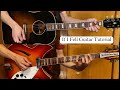 If I Fell Guitar Tutorial 4K Gibson J160e Rickenbacker 360 12