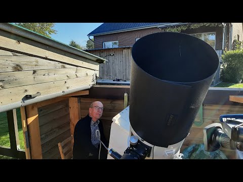 Das große Auge: Die Sternwarte im Gartenhäuschen