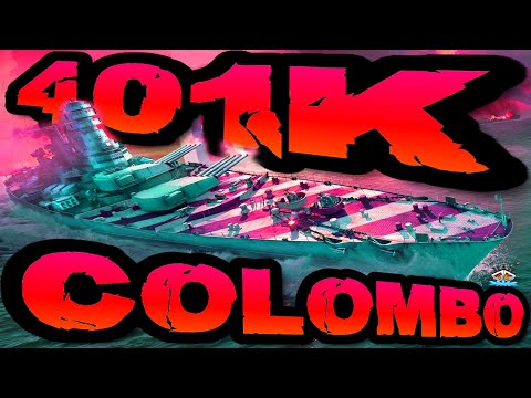 Colombo 401K DMG *SAP/AP MONSTER?!* im "400K Club" ⚓️ in World of Warships 🚢