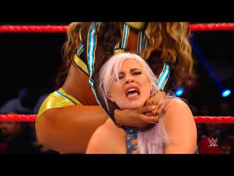 Dana Brooke vs Alicia Fox - WWE Main Event September 1, 2017 [HD]