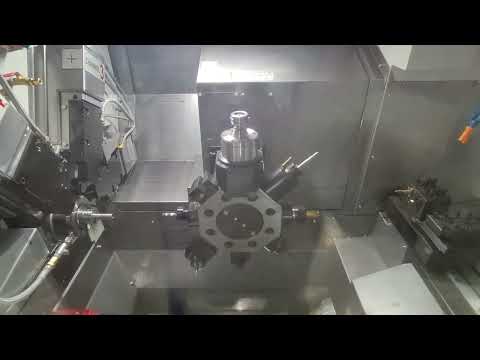 2025 TIMTOS showing LICO LNT-S multi-slide machining with 10+2 axis on Mitsubishi 830 control.