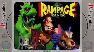 Rampage World Tour (PlayStation/DuckStation Emulator)