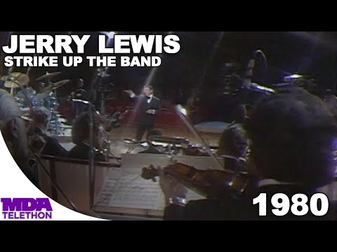 Jerry Lewis & Lou Brown Orchestra - Strike Up The Band | 1980 | MDA Telethon