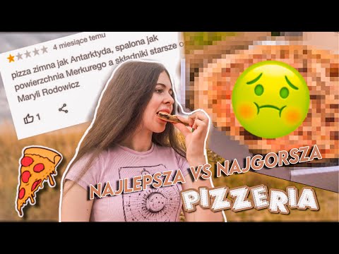 NAJGORSZA VS NAJLEPSZA PIZZERIA W MOIM MIEŚCIE! 🍕 *okropne*