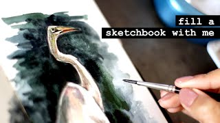 Commission Yourself! How and Why?? · Fill a Sketchbook With Me! #13