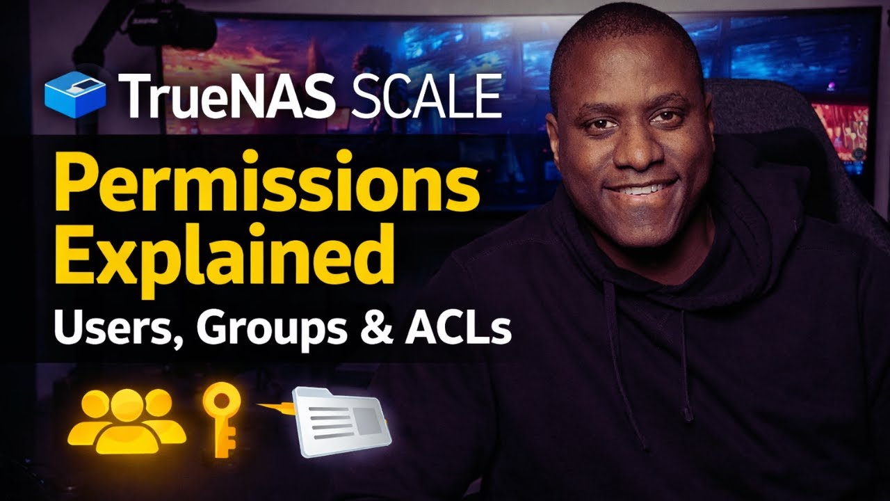 TrueNAS SCALE Permissions Explained — Users, Groups & ACLs