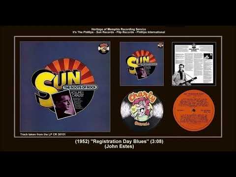 *(1976) CR 30101 A-2 ''Registration Day Blues'' Sleepy John Estes