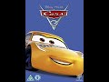 Opening To Cars 3 2017 UK DVD