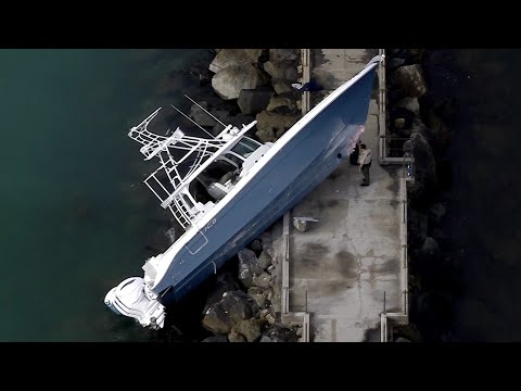 WEB EXTRA: Boat Hit Port Everglades Inlet Jetty
