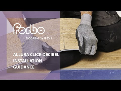 Vinylgolv Forbo Enduro Click Decibel 69203CD5 Light Concrete 61x30.5cm - Youtube collection video 1