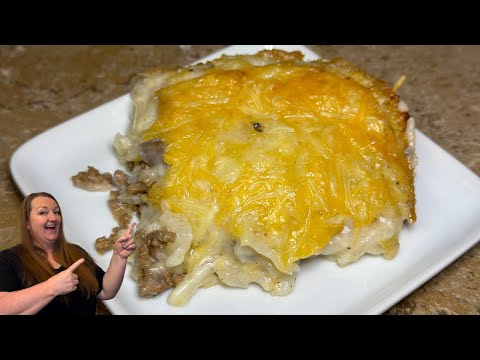 HAMBURBER HASHBROWN CASSEROLE | TIKTOK RECIPE