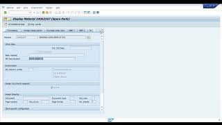 How to find spare parts material in SAP