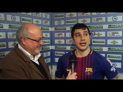 24-3-18 interviste Follonica vs Barcellona 3-3, andata quarti di finale Eurolega 17/18