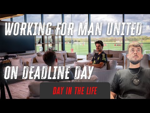 What's it like to work at Manchester United on deadline day?