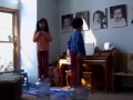 Madgy Emmal And Sliam Performing Elmo S World Theme Song