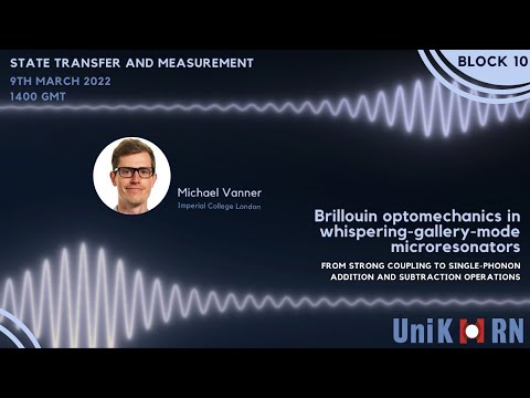 Block 10: State Transfer And Measurement - Introductory Talk
