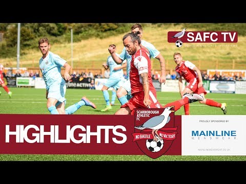 Highlights: Scarborough Athletic v Marske United - 19/08/2017
