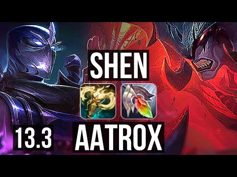 SHEN vs AATROX (TOP) | 1/1/14, 1.7M mastery, 600+ games | EUW Master | 13.3