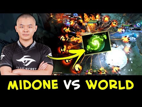 MidOne vs World — insane REFRESHER Shadow Fiend play