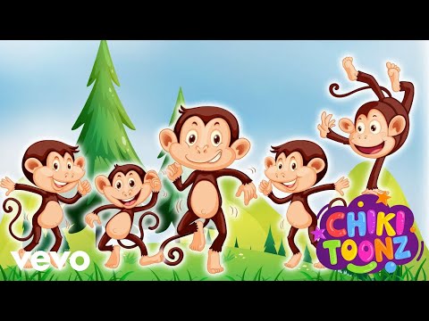 Chiki Toonz - Five Little Monkeys