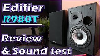 Edifier R980T Computer Speakers Full Review & Sound test