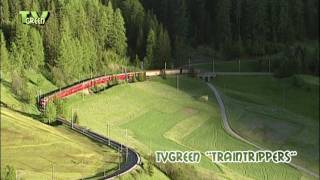 preview picture of video 'Swiss Railways - RhB - Landwasserviadukt - Bergün'