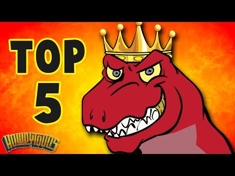 Top 5 Dinosaur Songs | Best Dinosaur Cartoons for Kids from Dinostory by Howdytoons