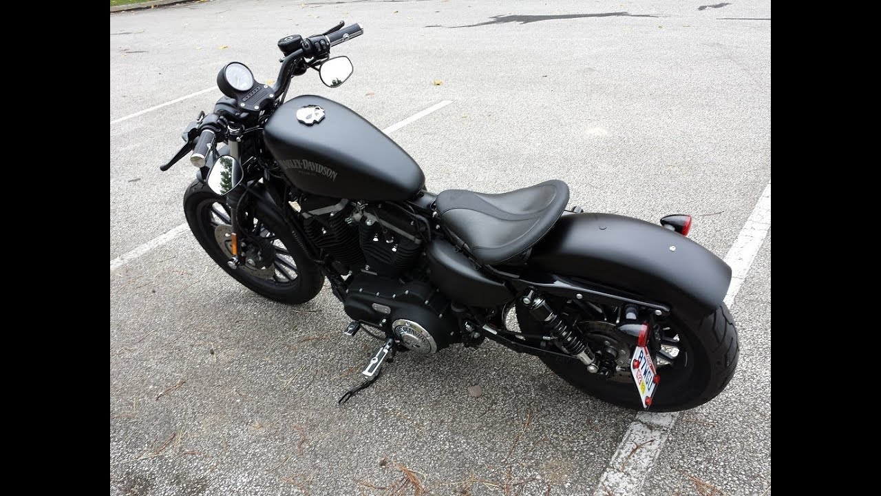 2013 Harley Davidson Sportster Iron XL883N Black Denim Dark Custom