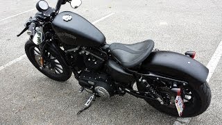 2013 Harley Davidson Sportster Iron XL883N Black Denim Dark Custom