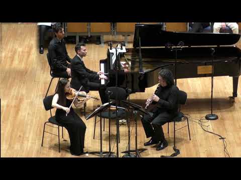 Bartok Contrasts for Clarinet, Violin and Piano.  Yehudin - Stanislavsky