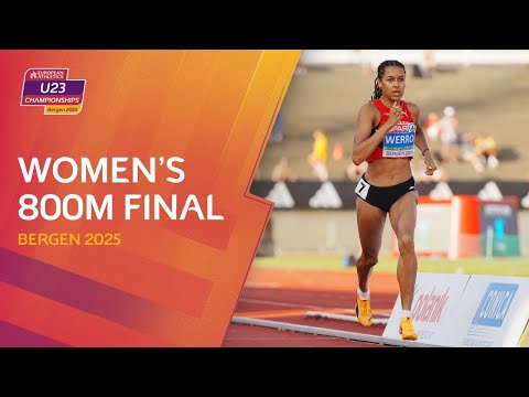 Championship record SMASHED! 💫 Women's 800m Final | Bergen 2025