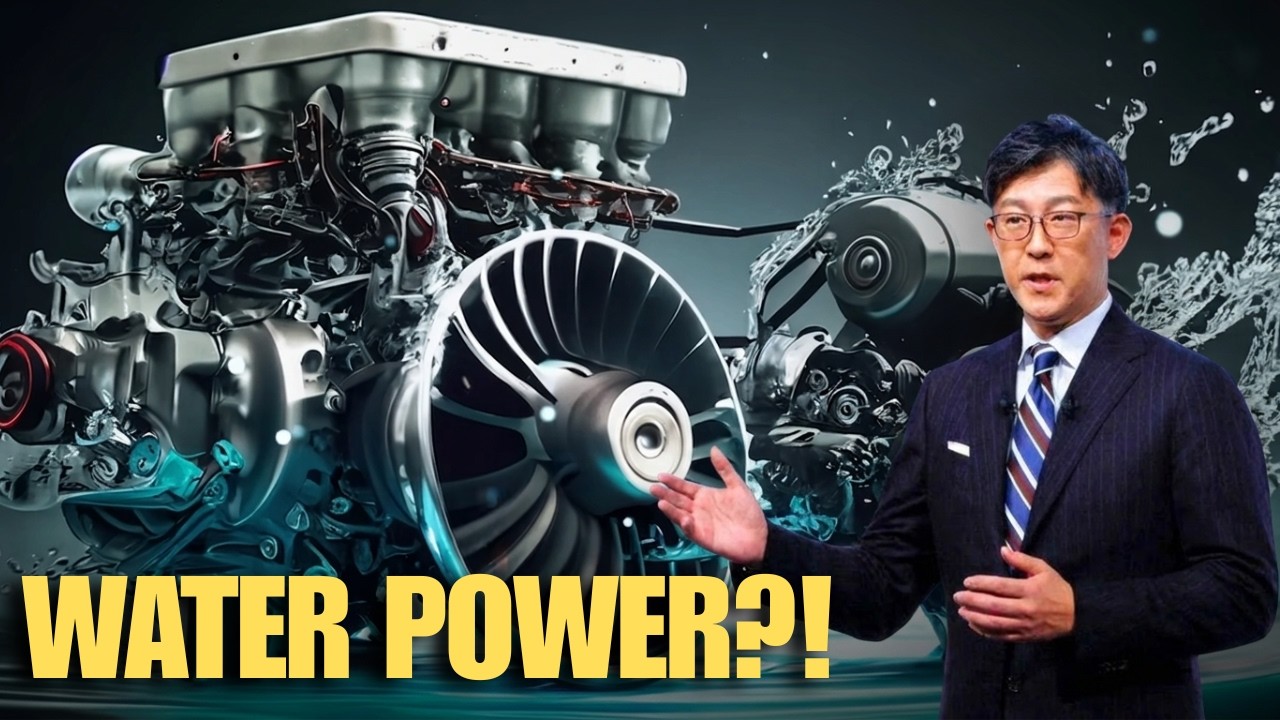 Toyota's New WATER Engine Will Destroy The Entire EV Industry!