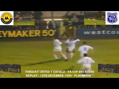 Torquay United FC v Enfield FC - 0-1 - 2nd Round Replay - Plainmoor - 13th December 1994