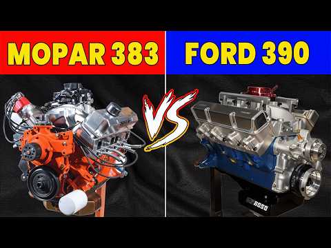 Mopar 383 vs Ford 390 FE || Who Was the Real Street King?