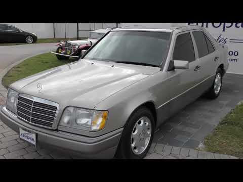 The W124 Mercedes-Benz cars like this 1995 E320 sedan are the last great German-engineered Benzes
