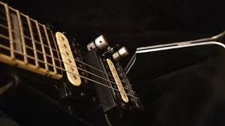 Video thumbnail for Jackson USA King V KV2T 24 Fret RARE Black Abalone Inlays Seymour Duncan Zebra Guitar Up Close Video by Essex Recording Studios