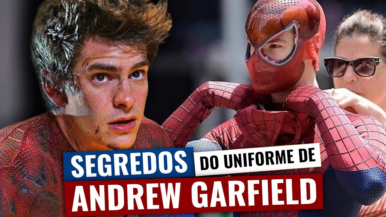 SEGREDOS da criação do UNIFORME de ANDREW GARFIELD! (O ESPETACULAR HOMEM ARANHA 1 e 2)