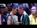 SRISAKET SOR RUNGVISAI & GALLO ESTRADA HAVE THE MOST INTENSE WEIGH IN FACE OFF! NOSE TO NOSE!