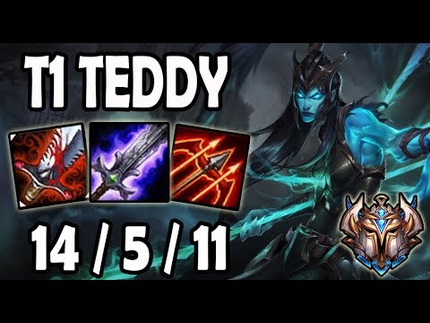 Teddy KALISTA vs MISS FORTUNE [ ADC ] Lol Challenger Korea